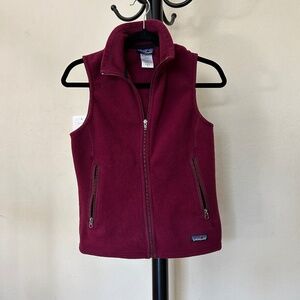 Soft Fitted Patagonia Stretchy Stand Collar Zip Vest